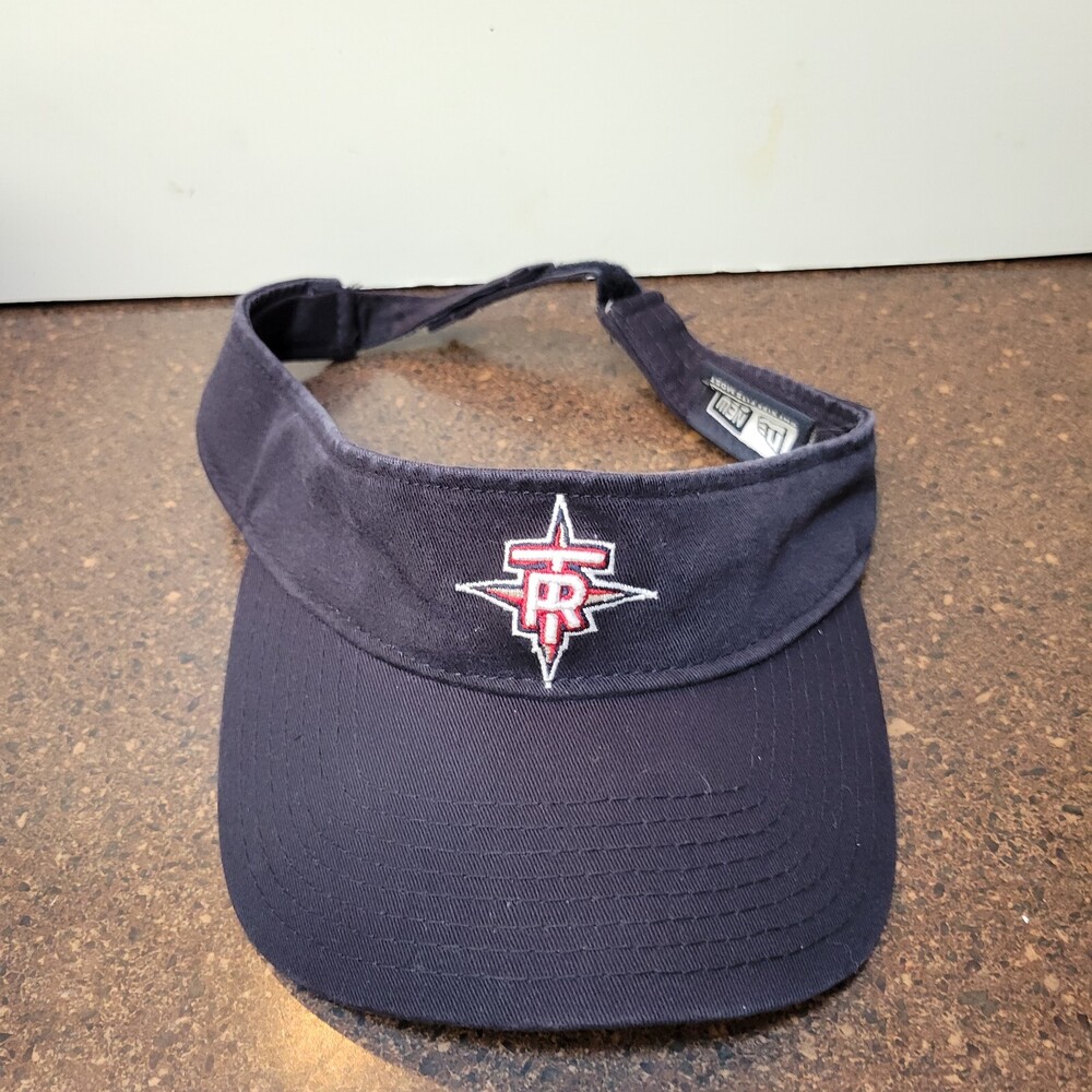 MLB Tacoma Rainiers Compass New Era Visor Hat Mens One Size Black Adjustable
